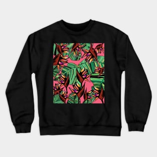 Birds of Paradise Plant Crewneck Sweatshirt